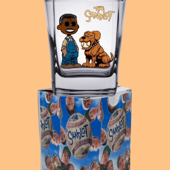 PEANUTS Character/80's and 90's Movie MASHUPS, Shot Glass/Gift Box, Unique Gift! - Picture 10 of 16
